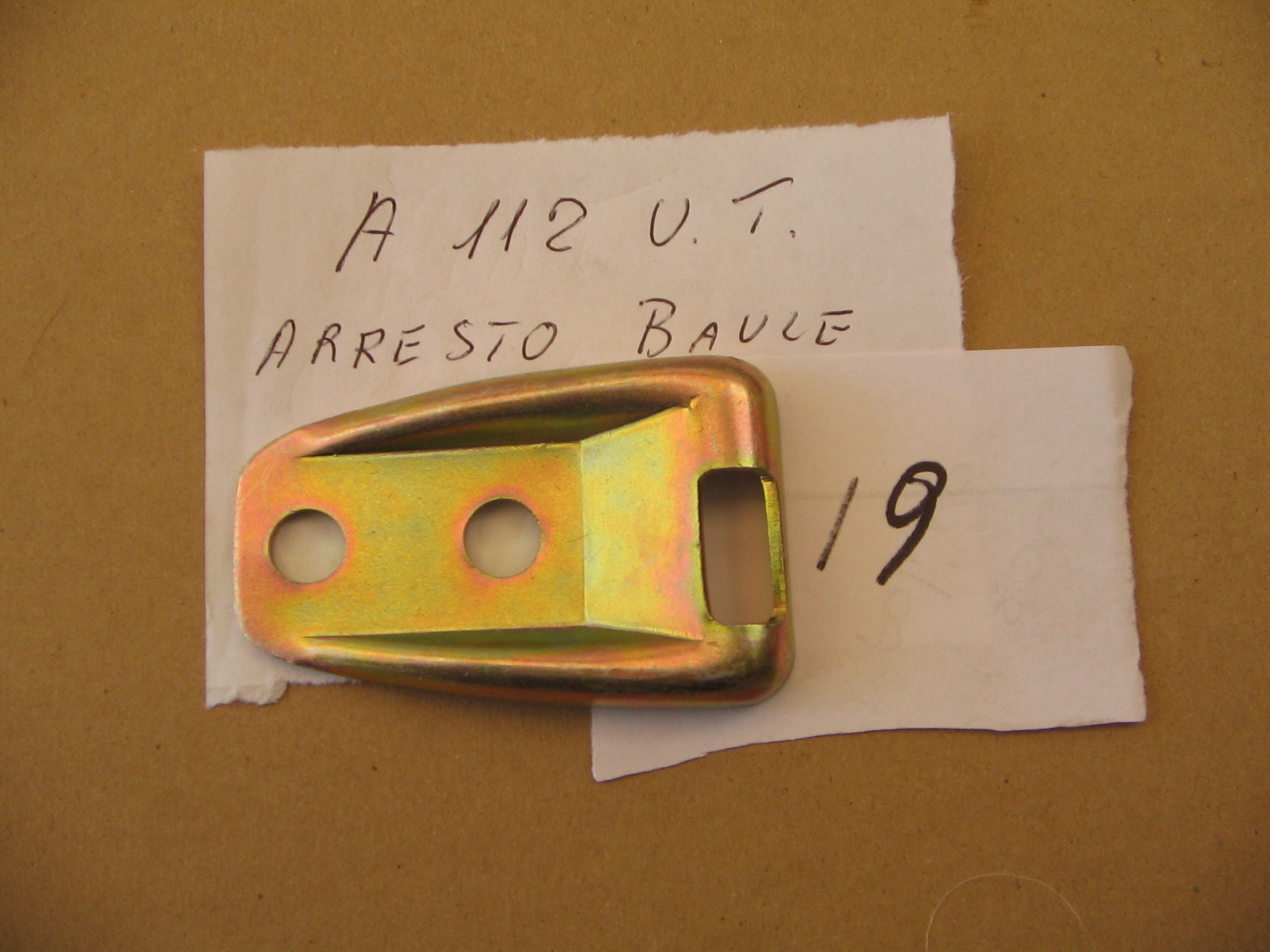 FIAT RITMO ARRESTO BAULE N.841